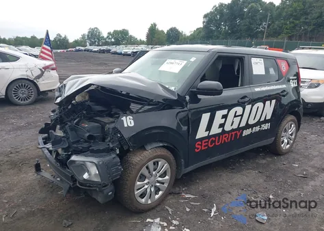 2020 Kia Soul Lx из США, поврежденный, VIN KNDJ23AUXL7082199